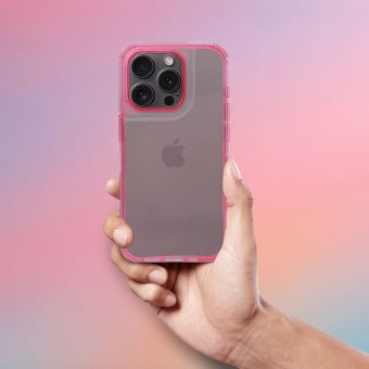 MATRIX CLEAR Case Apple iPhone 16 Pro powder pink