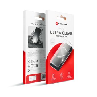 Forcell Ultra Clear Glass Apple iPhone 13 Pro/14 black