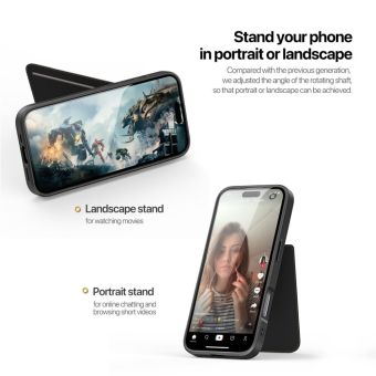 DUX DUCIS case RAFI II MAG MagSafe Apple iPhone 16 Pro black