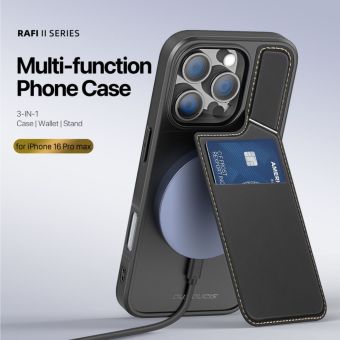 DUX DUCIS case RAFI II MAG MagSafe Apple iPhone 16 Pro Max black