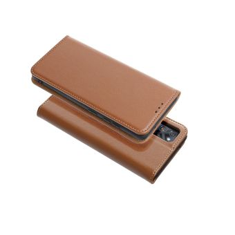 Leather Smart Pro Book Samsung Galaxy S24 FE 5G S721 brown