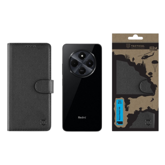 Tactical Field Notes Book Xiaomi Redmi 14C/Poco C75 - čierny