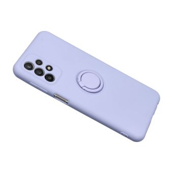 Obal SILICONE RING case Samsung Galaxy S25+ 5G A936 fialový