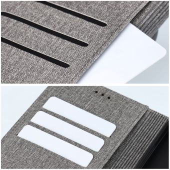 GOMMA Book Samsung Galaxy S24 FE 5G S721 gray