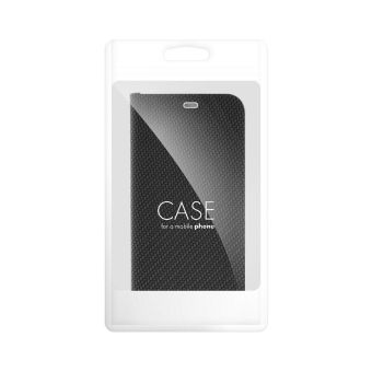 Obal LUNA Book Carbon Samsung Galaxy A36 5G A366 čierny