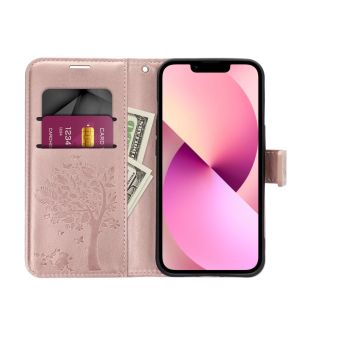 Obal MEZZO Book case Samsung Galaxy A36 5G A366 tree rose gold