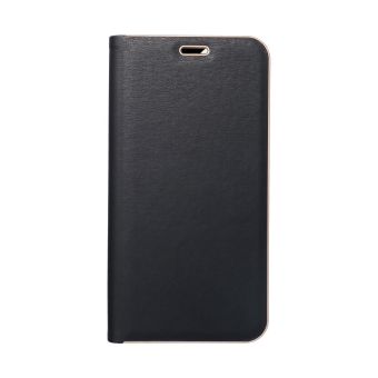 Obal LUNA Book Gold Samsung Galaxy A36 5G A366 čierny