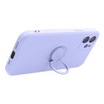 SILICONE RING case Xiaomi Redmi 14C/POCO C75 violet