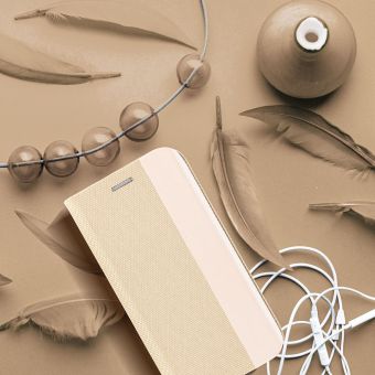 SENSITIVE Book case Xiaomi Redmi 14C/POCO C75 gold