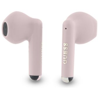 Guess Printed Classic Logo TWS Wireless Earphones GUTWSJ14ESGP Pink