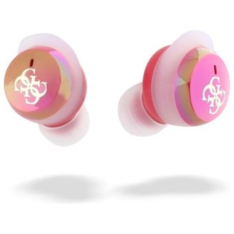 Guess 4G Logo Mini TWS Wireless Earphones GUTWSJ144ESF Pink