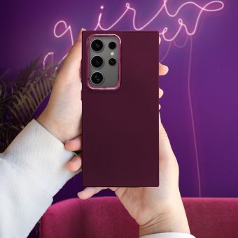 Obal FRAME Case Samsung Galaxy A36 5G A366 fialový