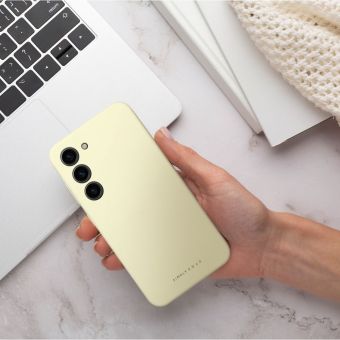 Obal ROAR case CLOUD SKIN Samsung Galaxy A36 5G A366 žltý