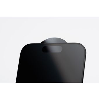 Sklo Forcell Matné iPhone 15/16 celotvárové - čierne