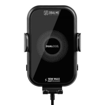 OBAL:ME GravCharger 15W čierny