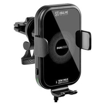 OBAL:ME GravCharger 15W čierny
