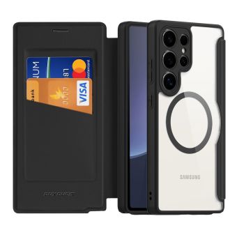 Obal Dux Ducis Skin X Pro Book MagSafe Samsung Galaxy S25 Ultra 5G S938 čierny