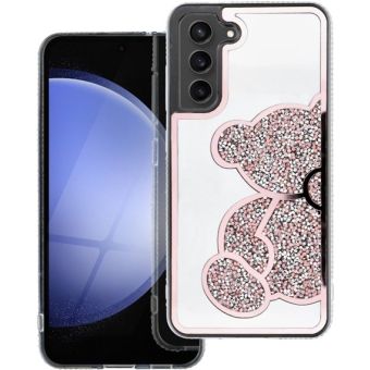 Obal TEDDY BEAR Case Samsung Galaxy A56 5G A566 ružový
