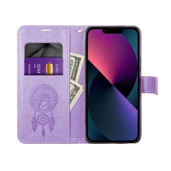 Obal MEZZO Book case Samsung Galaxy A56 5G A566 dreamcatcher fialový