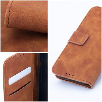 Obal TENDER Book Case Samsung Galaxy A56 5G A566 hnedý