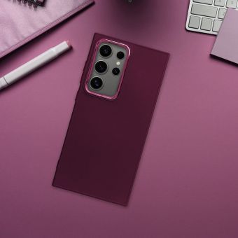 Obal FRAME Case Samsung Galaxy A56 5G A566 fialový