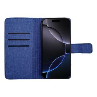 Obal GOMMA Book Samsung Galaxy A56 5G A566 modrý