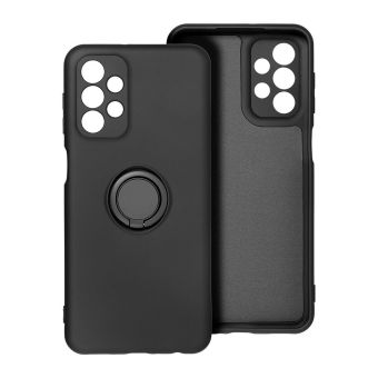 Obal SILICONE RING case Samsung Galaxy A56 5G A566 čierny
