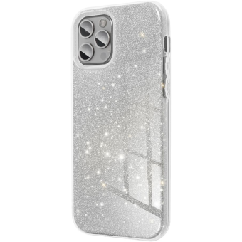 Obal SHINING Case Samsung Galaxy A56 5G A566 strieborný