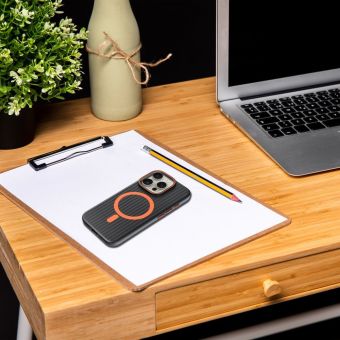 Case SIMPLY MagSafe Apple 16 Pro titanium black