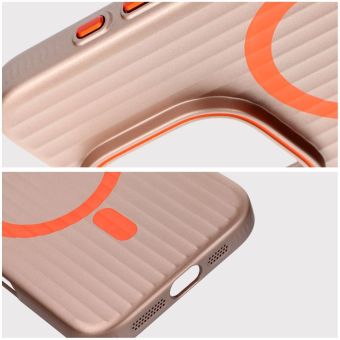 Case SIMPLY MagSafe Apple 16 titanium desert