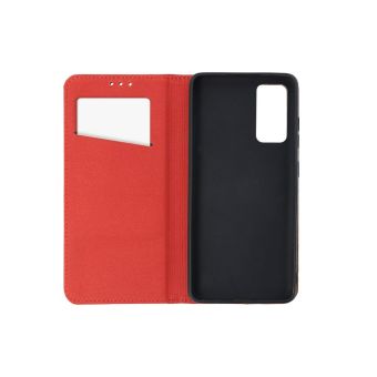 SMART PRO Book leather case Xiaomi Redmi Note 14 5G claret
