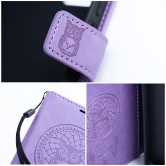 Obal MEZZO Book Xiaomi Redmi Note 14 Pro 5G/14 Pro+ 5G lapač snov fialový
