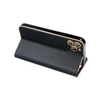 LUNA Book Gold Xiaomi Redmi Note 14 Pro 5G/14 Pro+ 5G/POCO X7 5G black