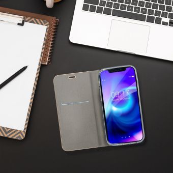 LUNA Book Gold Xiaomi Redmi Note 14 Pro 5G/14 Pro+ 5G/POCO X7 5G silver