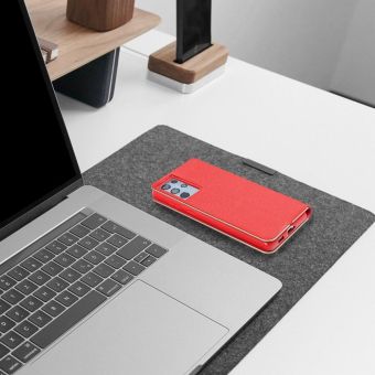 LUNA Book Gold Xiaomi Redmi Note 14 Pro 5G/14 Pro+ 5G/POCO X7 5G red