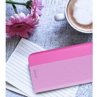 SENSITIVE Book case Xiaomi Redmi Note 14 Pro 5G/14 Pro+ 5G/POCO X7 5G light pink