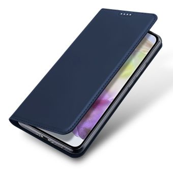 Obal DUX DUCIS wallet case SKIN PRO Samsung Galaxy A36 5G A366/56 5G A566 blue