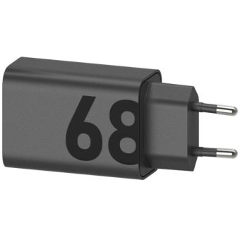 MC-682N Motorola USB-C 68W GaN cestovná nabíjačka čierna (Service Pack)