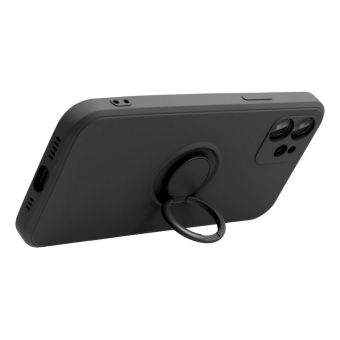 Obal SILICONE RING case Xiaomi Redmi Note 14 Pro+ 5G black