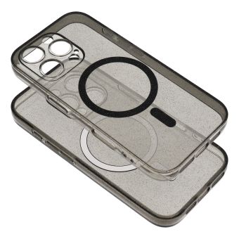 Obal CLEAR MAG COVER MagSafe Samsung Galaxy S25 5G S931 čierny