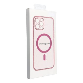 Obal CLEAR MAG COVER MagSafe Samsung Galaxy S25 Ultra 5G S938 ružový