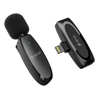 Devia Kintone Lightning microphone for smartphone black