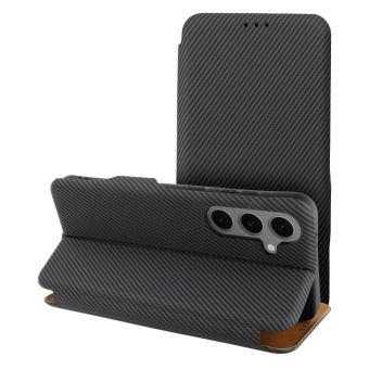 Obal Folio Side Book Samsung Galaxy S24 Ultra 5G S928 šedý