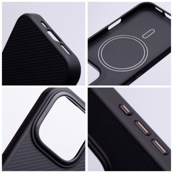 Carbon Elite Magsafe TPU iPhone 14 Pro Max - čierne