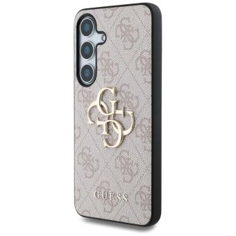Guess PU 4G Metal Logo Samsung Galaxy S25 5G S931 GUHCS25S4GMGPI Pink