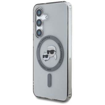 KARL LAGERFELD SAMSUNG S25 S931 KLHMS25SHLSKCK (Magnetic IML Metal KC Heads) black