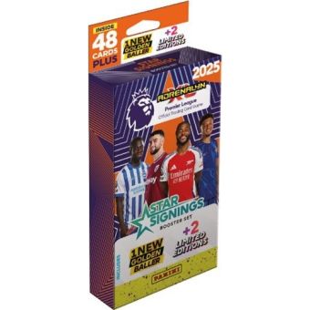 Panini Premier League 2024/2025 Adrenalyn karty STAR SIGNINGS