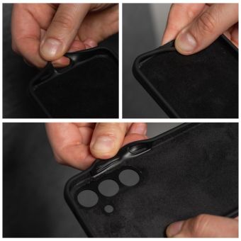Silicone TPU Honor Magic 7 Lite - čierne