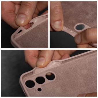 Silicone TPU 2mm Motorola Moto G15 - ružové