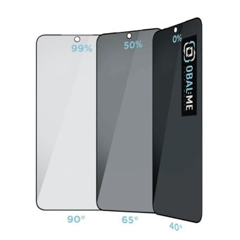 OBAL:ME Privacy 5D sklo sklo Samsung Galaxy A56 5G A566 Black